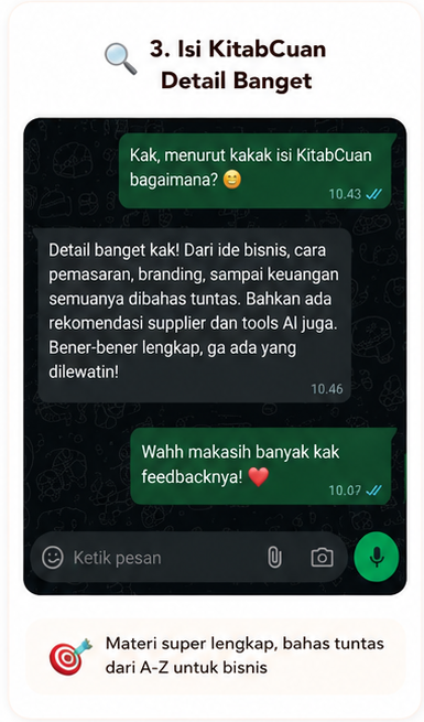 Testimoni pengguna KitabCuan 3